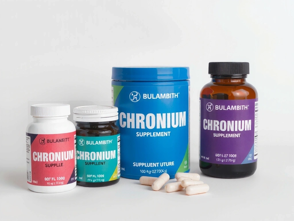 Chromium supplements for metabolic health